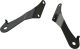 Fastening Set / Brackets for Aluminum Cockpit Visor, black, for original lamp holders and 7-inch headlights
