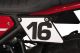 Decal for Mini Start Number Plate, for left side of vehicle, white, 1 piece, suitable number stickers see item 30032M