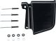 Plastic Sprocket Cover Extension, is riveted to the sprocket cover on German XTs, ABS coloured black, incl. black rivets.