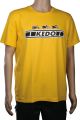 T-shirt 'KEDO', taille S, jaune (180g, coton), 100% coton