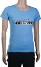 Ladies T-shirt 'KEDO' Size XS, light blue (180g/m² cotton), 100% cotton