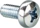 M6x12 Screw, countersunk-head with phillips drive, 4.8 zinc-plated