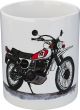 Timbale porcelaine 'XT500 1978'