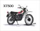 Poster by Ingo Löchert, 'XT500 1976', impression de qualité sur papier poster satiné. Taille env. 295x380mm