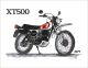 Poster by Ingo Löchert, 'XT500 1977', impression de qualité sur papier poster satiné. Taille env. 295x380mm