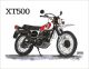 Poster by Ingo Löchert, 'XT500 1978', impression de qualité sur papier poster satiné. Taille env. 295x380mm