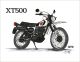 Poster by Ingo Löchert, 'XT500 1979', impression de qualité sur papier poster satiné. Taille env. 295x380mm