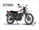 Poster by Ingo Löchert, 'XT500 1986', impression de qualité sur papier poster satiné. Taille env. 295x380mm