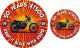 Anniversary Sticker 50 Years XT500, design 'Splash', diameter 50mm or 80mm, 1 piece