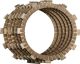 Jeu de disques d'embrayage (6 disques garnis), TRW