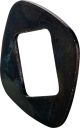 Inner Metal Plate for Passenger Footrest, 1 piece, 1 each required for left and right sides