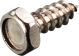 Sheet Metal Screw Stainless Steel 4.8x13mm, with external hexagon AF 8mm, for fastening of the Sebring db-killer