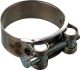 Collier d'échappement inox (W2), 50-55mm