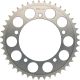 Couronne 43 dents, alu anodisé argent satiné (ESJOT)