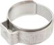 Oil Hose Clamp (1 ear clamp for single use, pliers or side cutter required), stainless steel, 1 piece