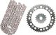 Kit chaîne à joints toriques en X RK520XRE, 16/44, ouverte avec 2 attaches (rivet, clip), démultiplication comme origine 1:2.75