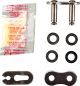 Maillon attache rapide à clipser RK 520XRE (joints toriques type XW), argent