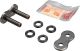 Hollow Rivet Chain Joint RK 530XRE (XW-Ring), silver-grey