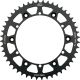 48T Rear Sprocket, aluminium CNC milled, black matt anodised