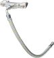 Durite de lubrification double 'Classic', tressée inox