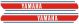 Fuel Tank Decal Red/Blue, 1 pair left and right (for Clean White painted tank)