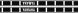 Autocollants de réservoir classiques (droits), env. 736x56mm, noir/blanc, droite+ gauche