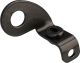 Bracket for Motoscope magnetic sensor, stainless steel black coated, assembly on the left brake caliper bracket