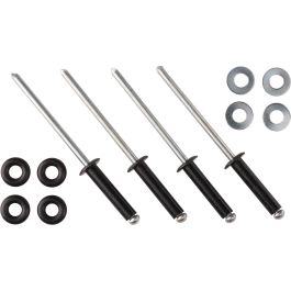 Kit De Rivets En Aluminium Pour Kayak/bateau – 50 Rivets + 50 Rondelles – Réparation Et Accastillage
