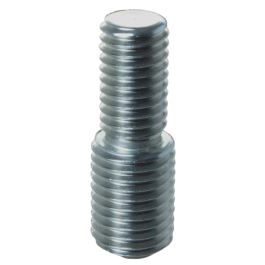 Goujon à Double Filet M8 X 60mm - Marque Fischer, Acier Zingué, Neuf Sous Blister