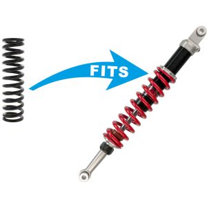 YSS Replacement Spring, black, specs like YSS series, 1 piece (spring type 46-55-240)