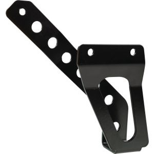 Guide chaîne inférieur sur bras oscillant, inox époxy noir, fixation 3 vis de 6mm, correspond au nr. OEM 3Y1-22318-00