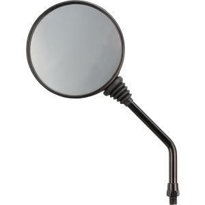 Mirror, left, black, M10x1.25 right-hand thread, e-approved, diameter mirror surface 115mm, replaces 5CH-F6280-00