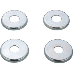 Dished U-disc for Handlebar Clamp Bottom & Top, 4 pieces (2x top, 2x bottom), OEM reference # 90209-10142, 90209-12143