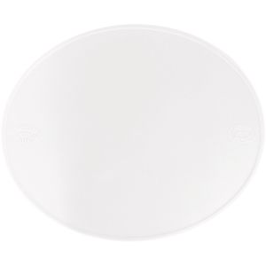 Start Number Plate Preston Petty, oval, white, dim. approx. 285x238mm, 1 piece