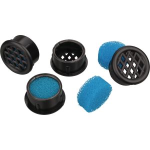 Kit 'AirVents', filtres diamètre 25mm, pack de 4 (à installer sur boîte à air)