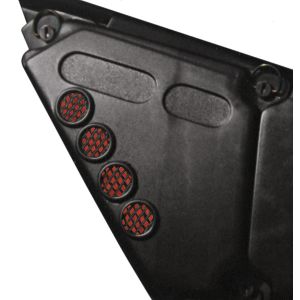 Kit 'AirVents', filtres diamètre 25mm, pack de 4 (à installer sur boîte à air)