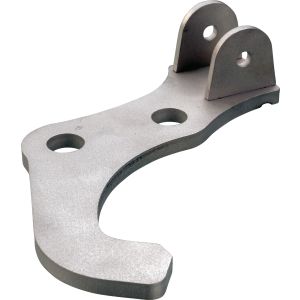 Stainless Steel Footrest Bracket, right, for backward controls