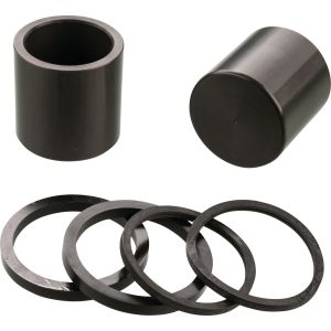 Front Brake Caliper Repair Set, 2 pistons + 4 seals (for one brake caliper, 2x required per motorcycle)