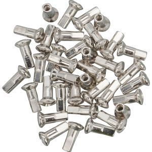 Speichennippel-Set 36 Stück für Felgen mit 7,0 mm Bohrung, M4-Gewinde, für unsere Edelstahl-Speichen