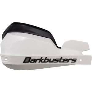 Barkbusters VPS Hand Protector Shells, white, incl. variable black wind deflector, fits e.g. item 33117 T700