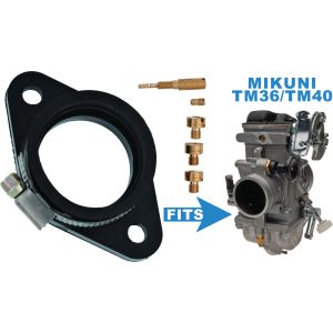 Kit montage et optimisation KEDO pour TM36, sans tube d'accélérateur (SANS carbu), pour culasse préparée (diamètre admission agrandi)