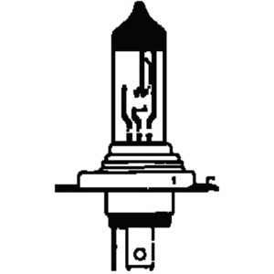 Ampoule halogène 12V H4 60/55W P43T (croisement/route)