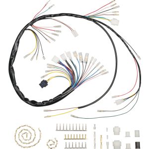 Faisceau KEDO PLUS, refabrication de qualité, raccords sertis, livré avec kit connecteurs pour remise à l'origine coté véhicule si nécessaire