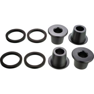 Kit KEDO d'entretoises de guidon, 4 pièces (plastique/noir)