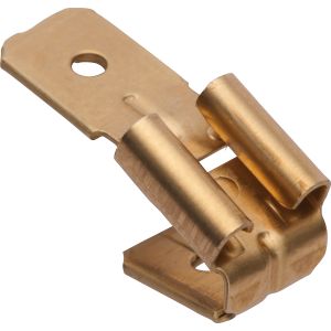 Répartiteur cosse plate 6.3mm sur double ronde, pièce (YAMAHA type 250)