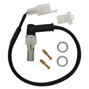 Contacteur de frein hydraulique M10X1.25 (coudé, cable env. 100mm)