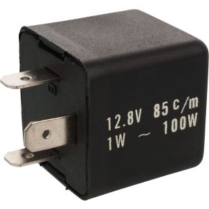 Centrale clignotant 12V/1-100W, 3 poles (compatible clignos LED ou warning)