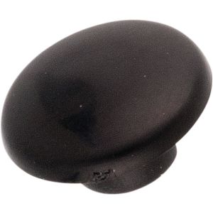 Capuchon plastique noir, pour vis à six pans creux 5mm ou perçages M6. Pièce