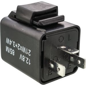 Centrale de clignotant 12V/21W, 3 poles, électronique, livré avec support caoutchouc art. 41113