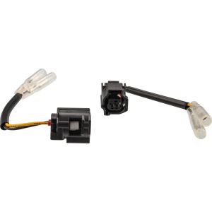 Adapter Cable for Accessory Front Indicators, YAMAHA system plug to Japan bullet connector, 1 pair